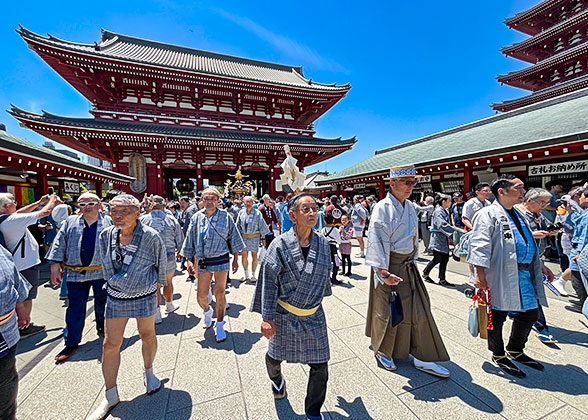 Sanja Matsuri Festival, Tokyo