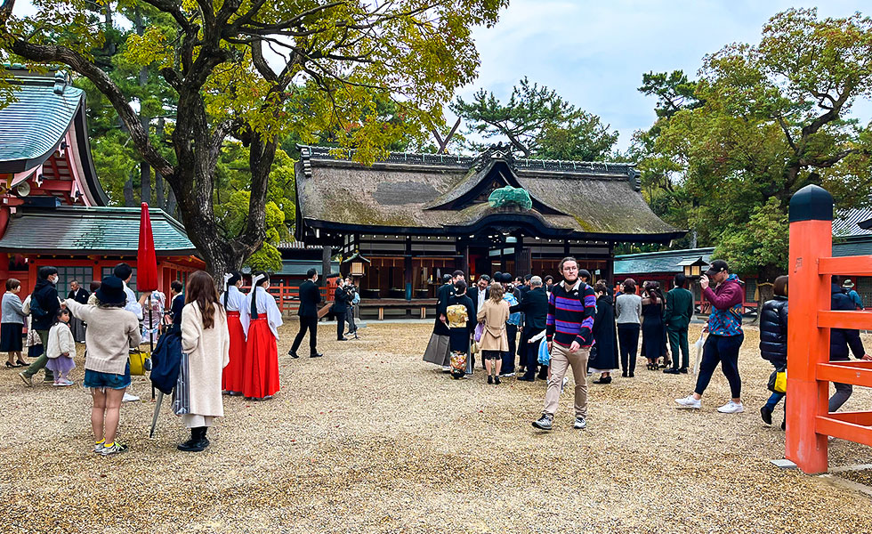 Sumiyoshi Taisha Shrine - Photo 14