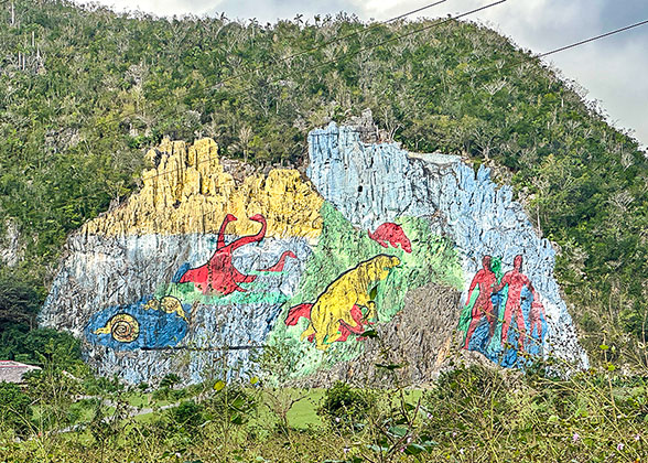 Scenery in Vinales Valley
