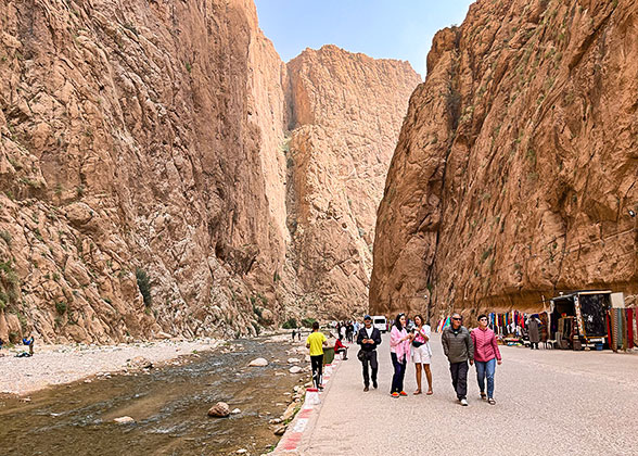 Todra Gorges in Merzouga