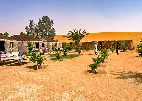 Desert Camp in Merzouga