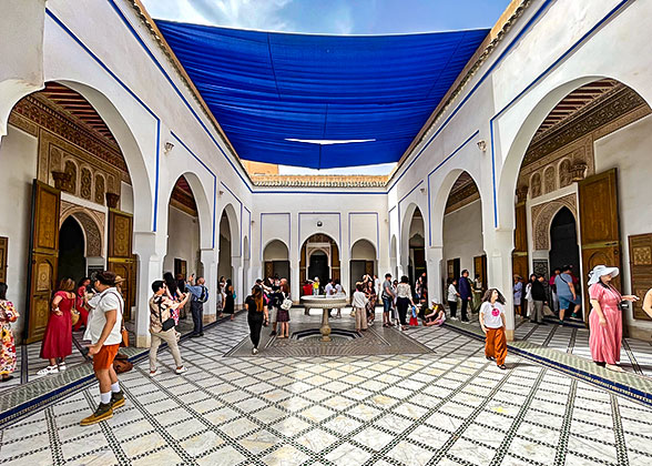 Bahia Palace in Marrakesh