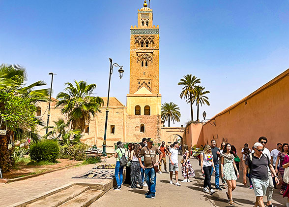 Koutoubia Mosque in Marrakesh