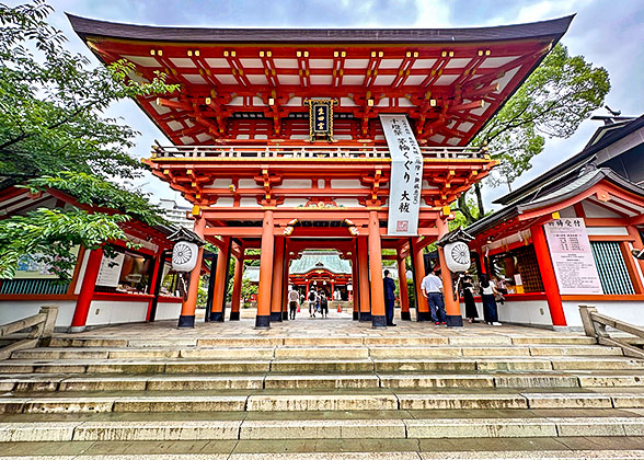 Ikuta Jinja Shrine