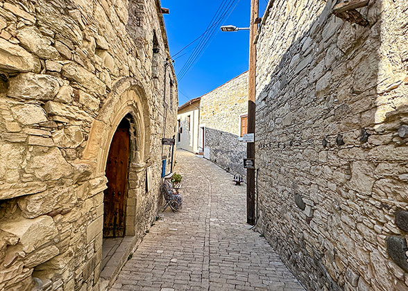 Omodos Village in Troodos