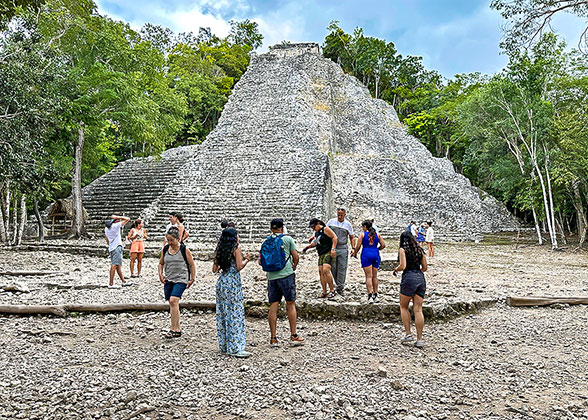 Adventure to Coba Ruins