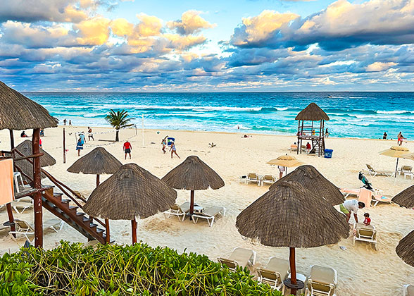 Have Fun on Cancun Beach