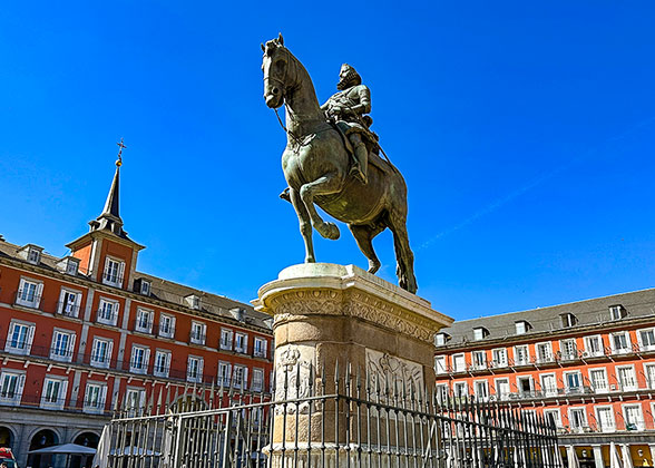 Plaza Mayor in Madrid