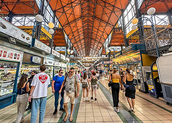 Central Market Hall of Budapest