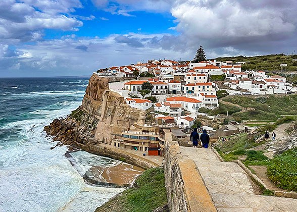 Azenhas do Mar by Sea