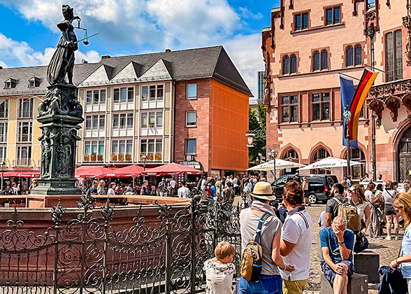 Romerberg in Frankfurt