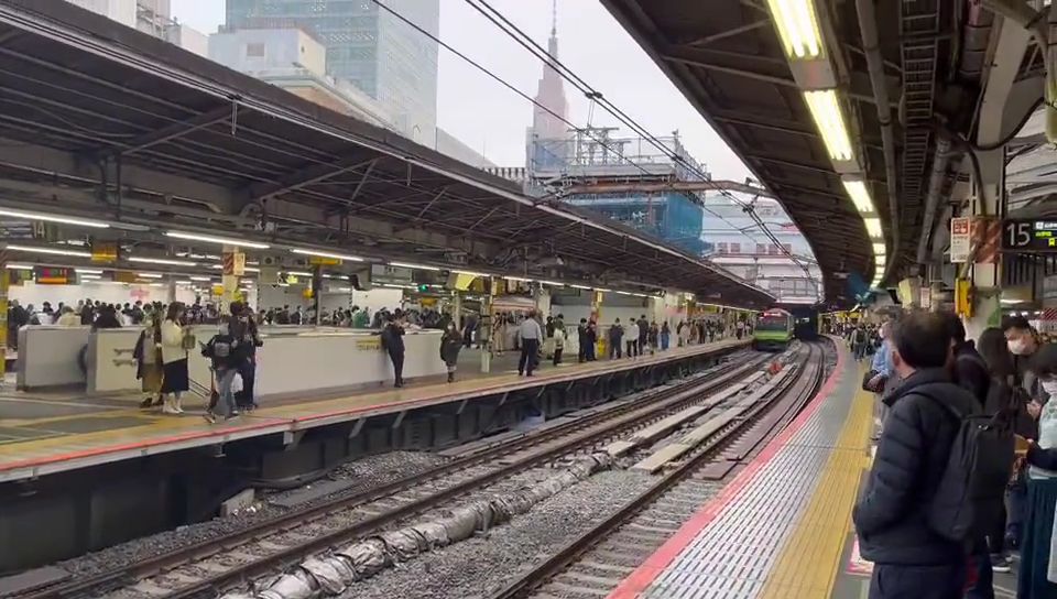 Railway Station in Japan