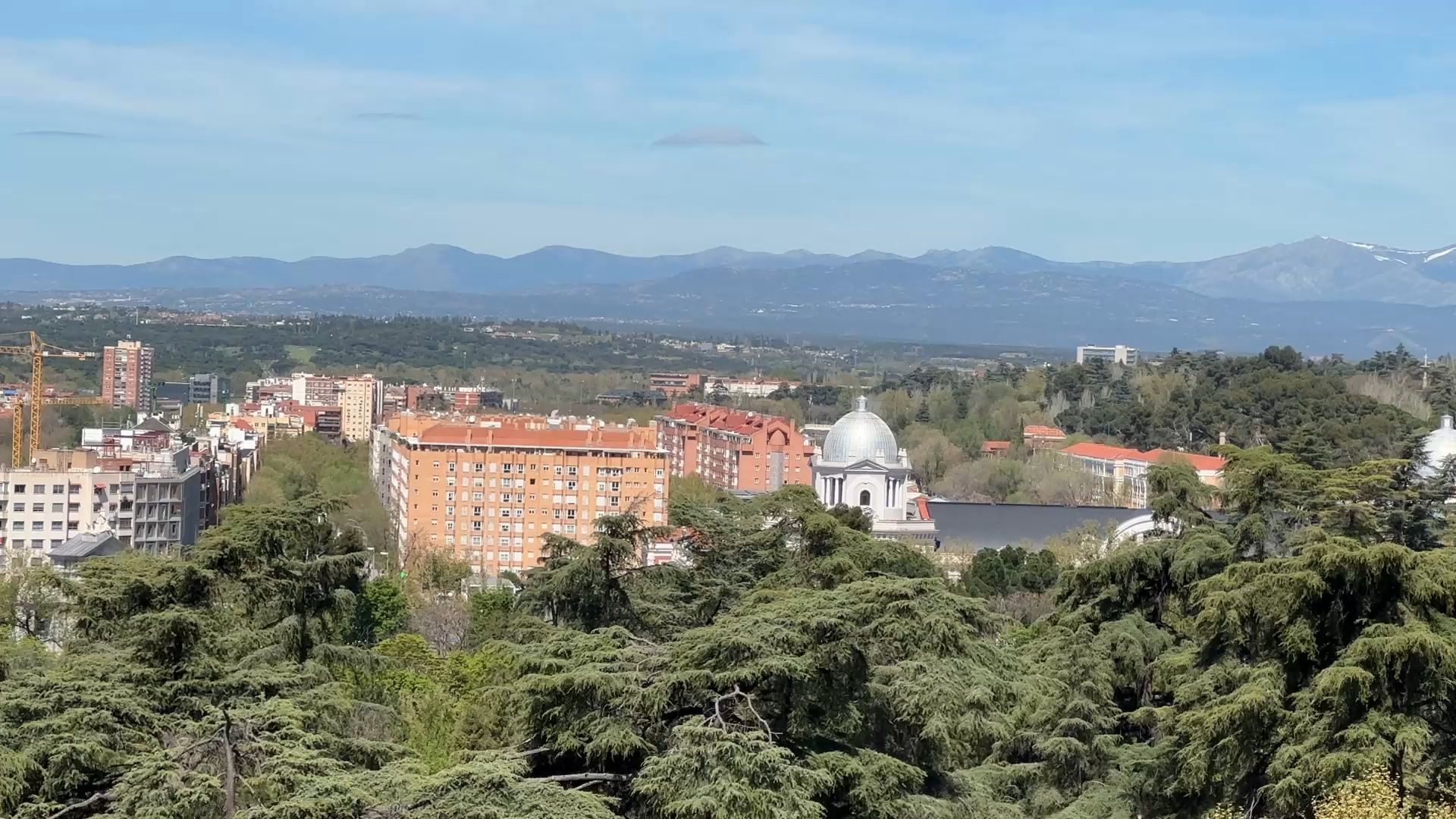 Enjoy a Panoramic City View from Madrid Royal Palace