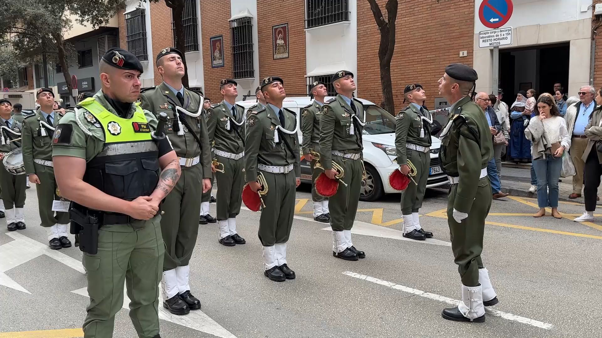 Malaga Procession during the Holy Week