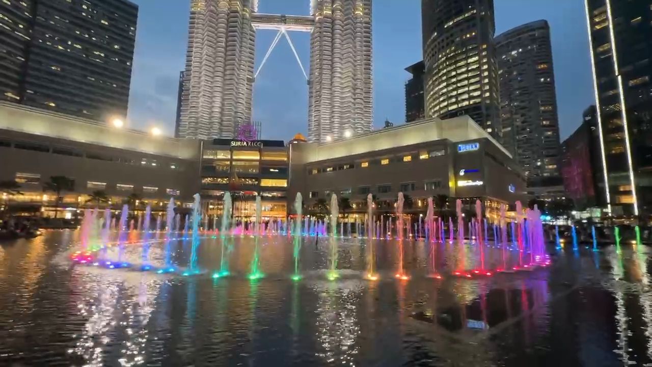 Under Petronas Twin Towers