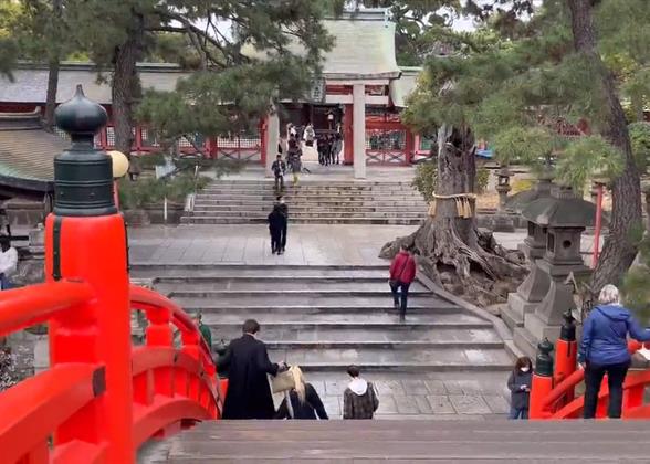 Sumiyoshi Taisha Shrine