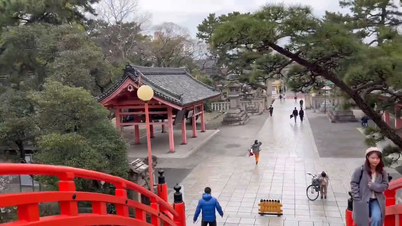 Sumiyoshi Taisha Shrine