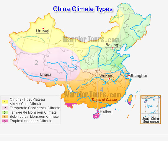 China Climate Types