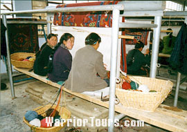 A Rug Factory in Tibet