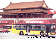 A bus, Beijing