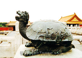 A bronze tortoise, Forbidden City, Beijing 