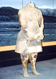 Xian- Mausoleum of Western Han Emperor Liu Qi