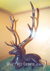 A lacquer deer, Hubei Provincial Museum, Wuhan