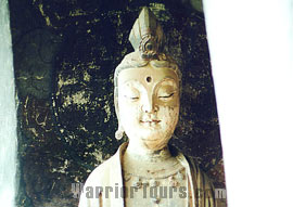 Sui Dynasty – Buddha statues found in the Maiji Mountain Grottoes