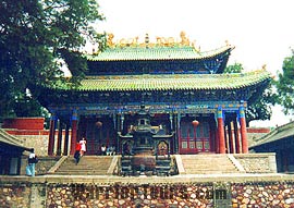 Yuguan Temple, a famous Taoist temple in Tianshui, Gansu