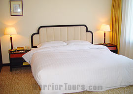 Double room in a Chinese hotel