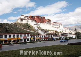 The splendid Potala Palace, Lhasa