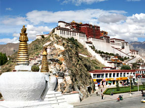 Potala Palace in Lhasa, Tibet