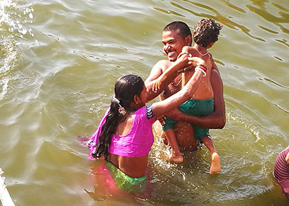 Bathe in the Sacred Ganges River