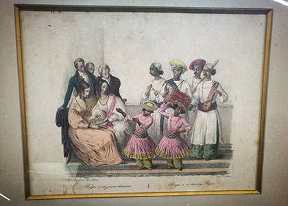Painting in Victoria Memorial