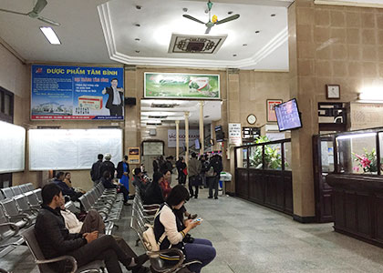 Railway Station in Hanoi