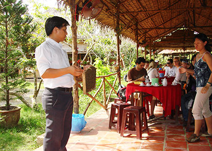 Honey and Fruit Orchard in Mekong Delta