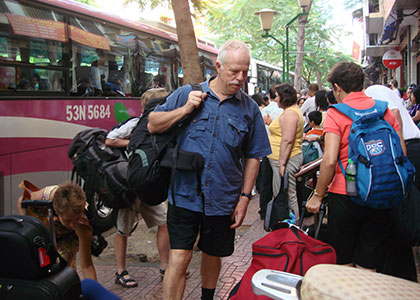 Avoid Carrying Bags on the Back