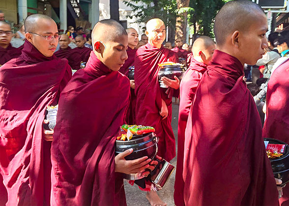 Alms-giving Ritual