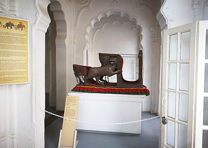 Artifacts in Museum in Mehrangarh Fort