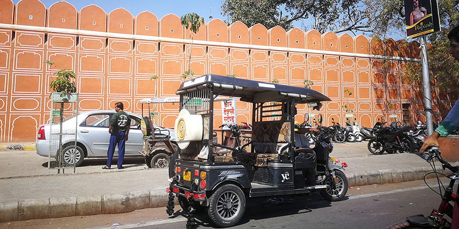 Auto-rickshaw in Agra