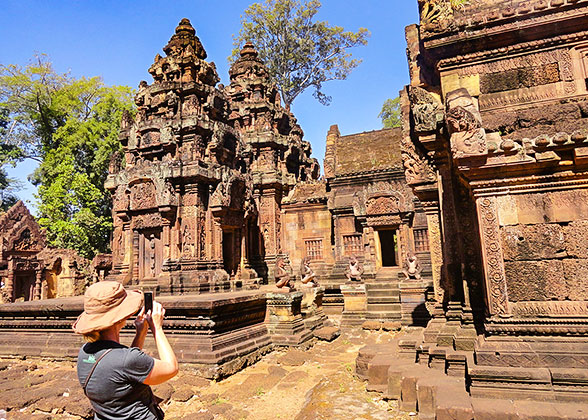 Banteay Srei Temple Ruins