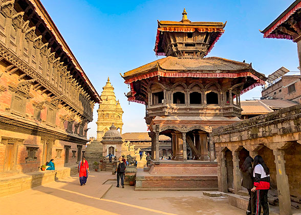 Bhaktapur Durbar Square in Bhaktapur