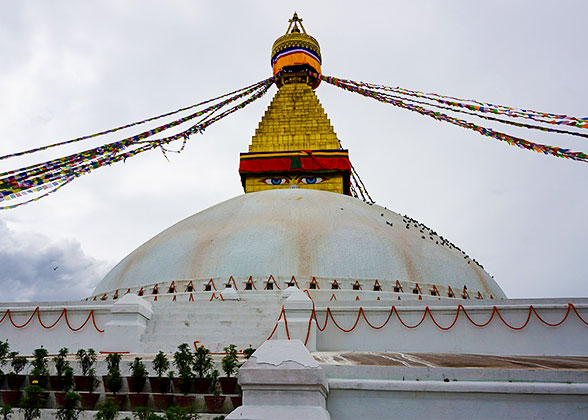 Boudhanath Stupa in Kathmandu
