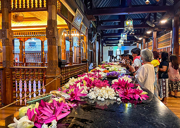 Buddhist Temple of the Tooth in Kandy