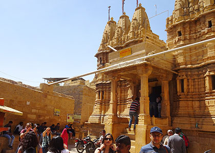 Building inside Jaisalmer Fort