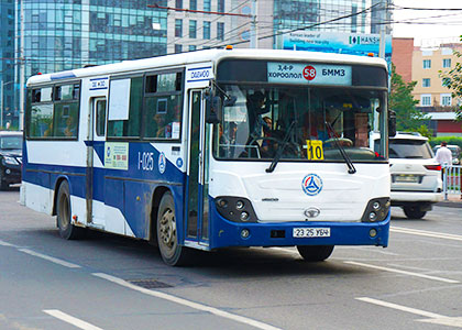 Bus, Mongolia
