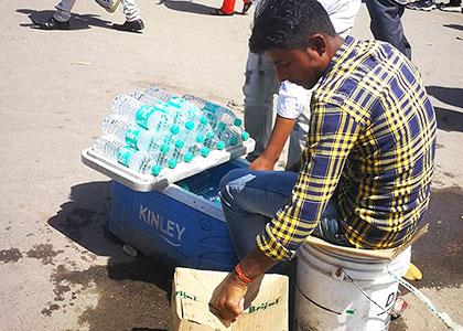 Drink Bottled and Sealed Water