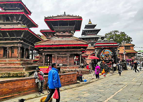 Durbar Square in Kathmandu valley