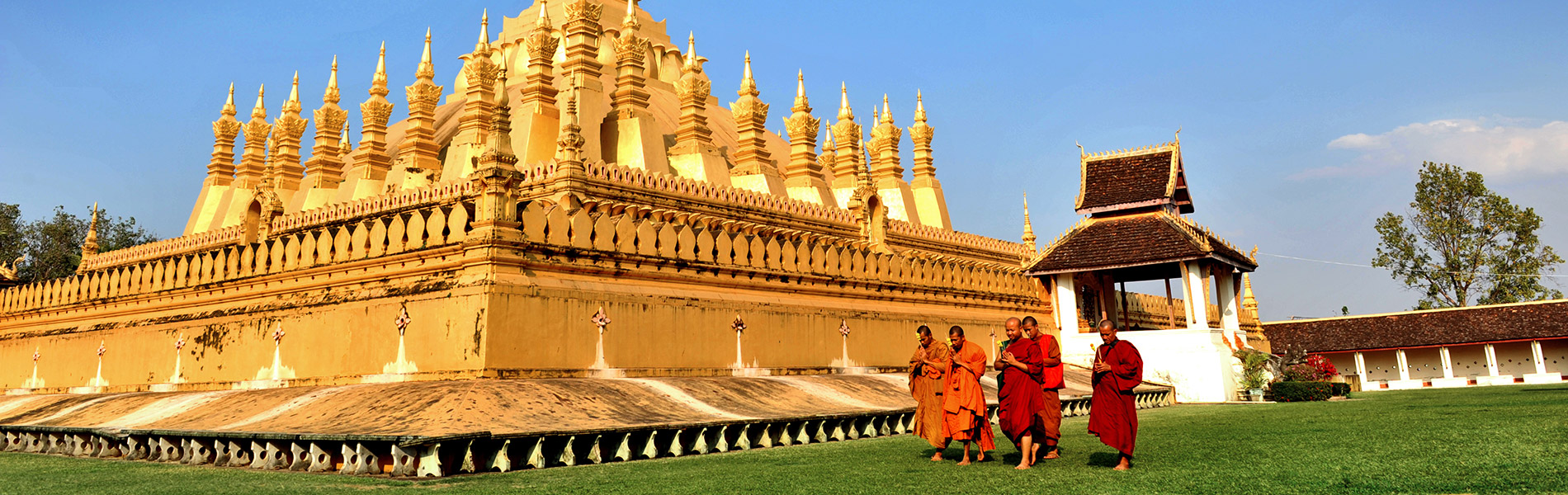 Golden Wat That Luang, Laos