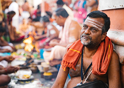 India Ascetic Monk